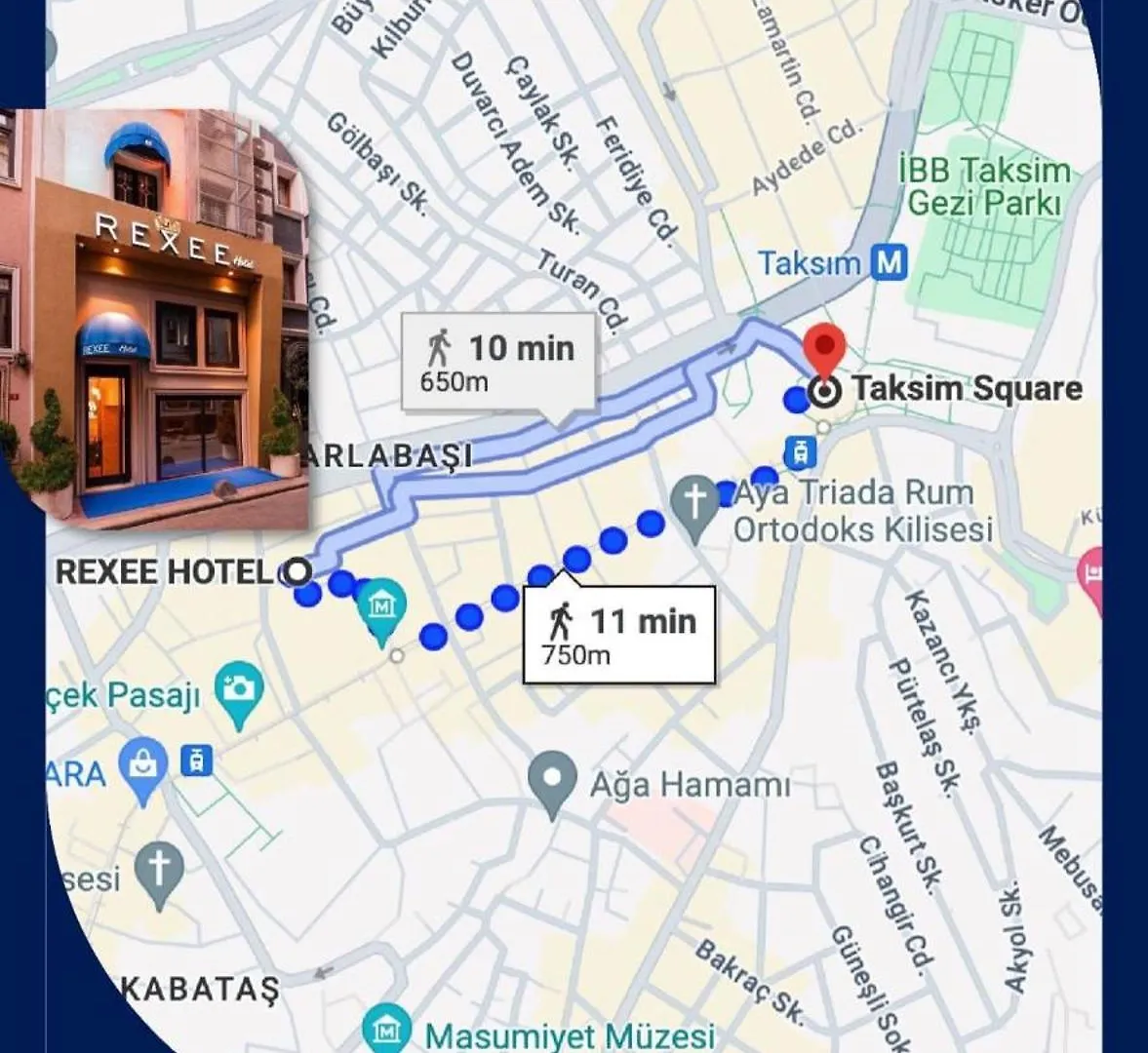 Taksim Rexxee Istanbul Istiklal Hotel